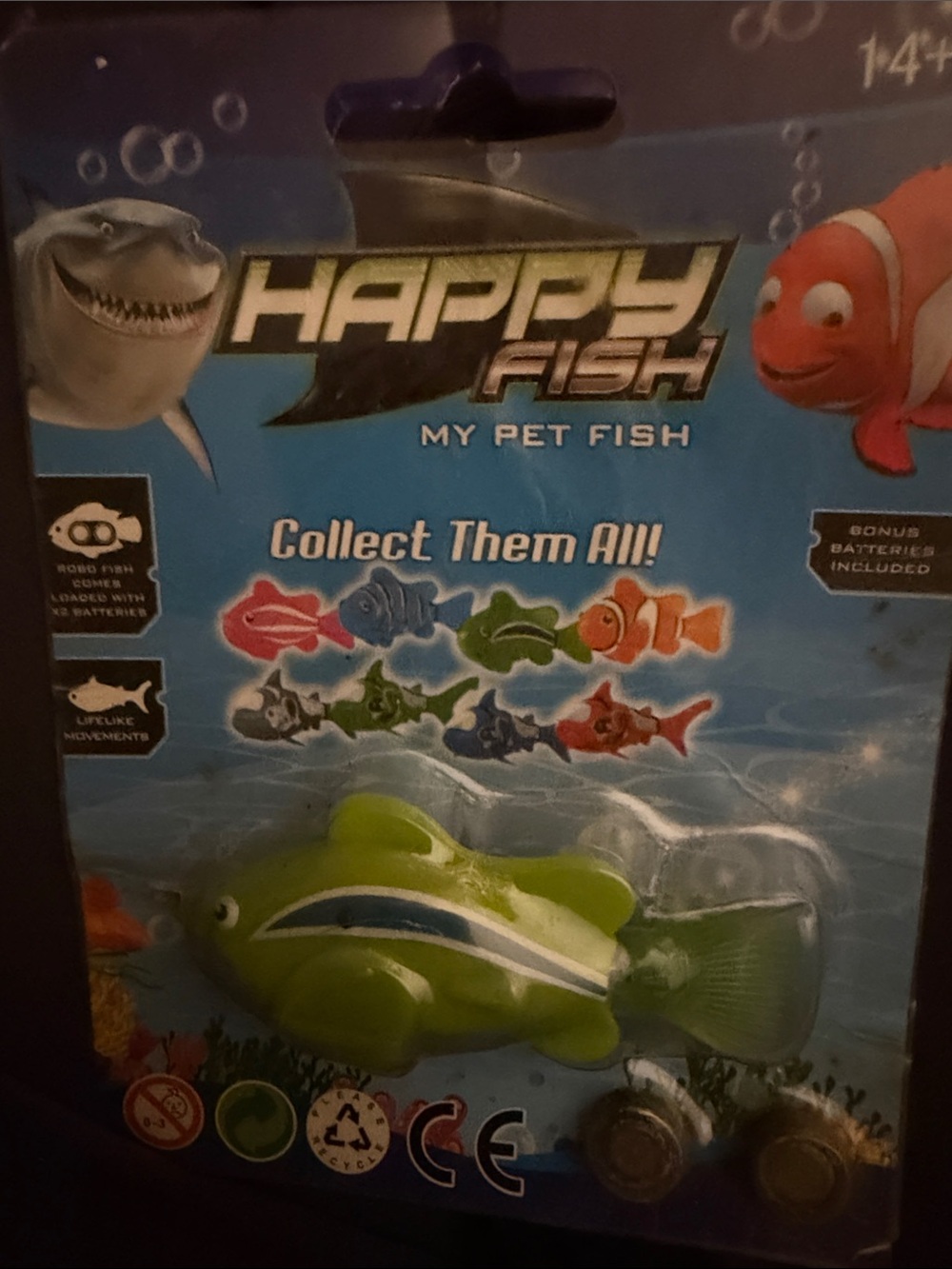 Vintage happy fish, my pet fish